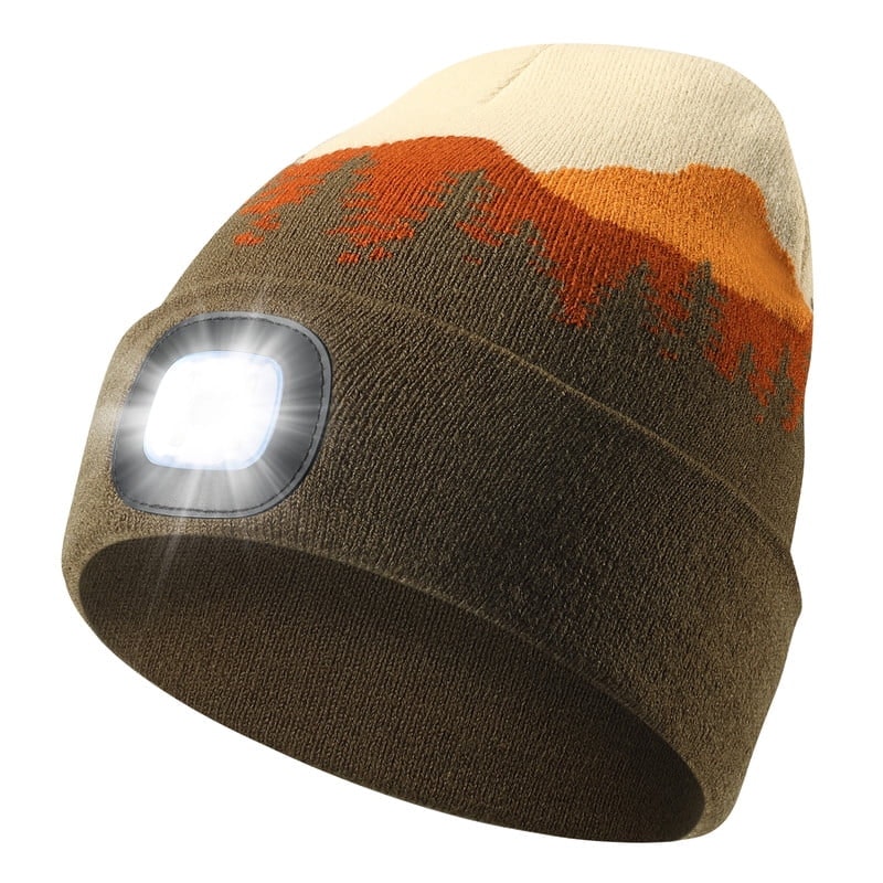 Censgo USB Rechargeable Headlamp Beanie Hat: $10.98 Censgo USB Rechargeable Headlamp Beanie Hat: $10.98