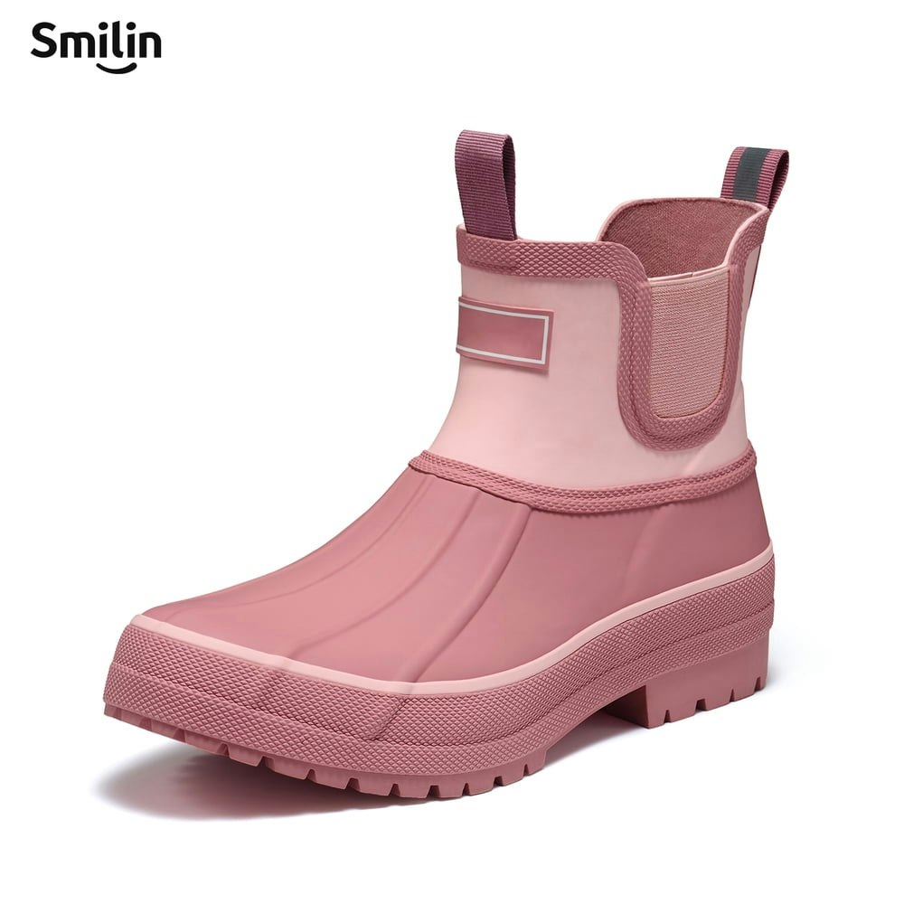 Smilin Shell Women's Chelsea Rain Boots Size 8: $30.99 Smilin Shell Women's Chelsea Rain Boots Size 8: $30.99