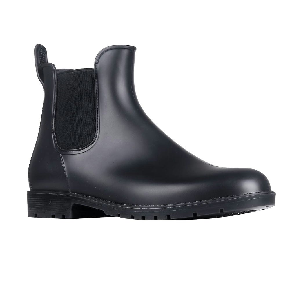 Comwarm Women's Waterproof Chelsea Rain Boots Size 8.5: $25.59