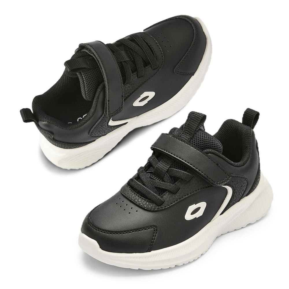 Kids PU Leather Athletic Sneakers with Hook & Loop Strap: $22.42 Kids PU Leather Athletic Sneakers with Hook & Loop Strap: $22.42