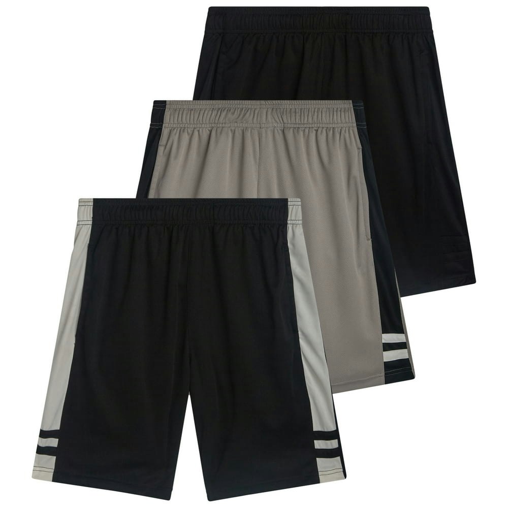 Southpole Men's Mesh Basketball Gym Shorts 3-Pack: $15.98