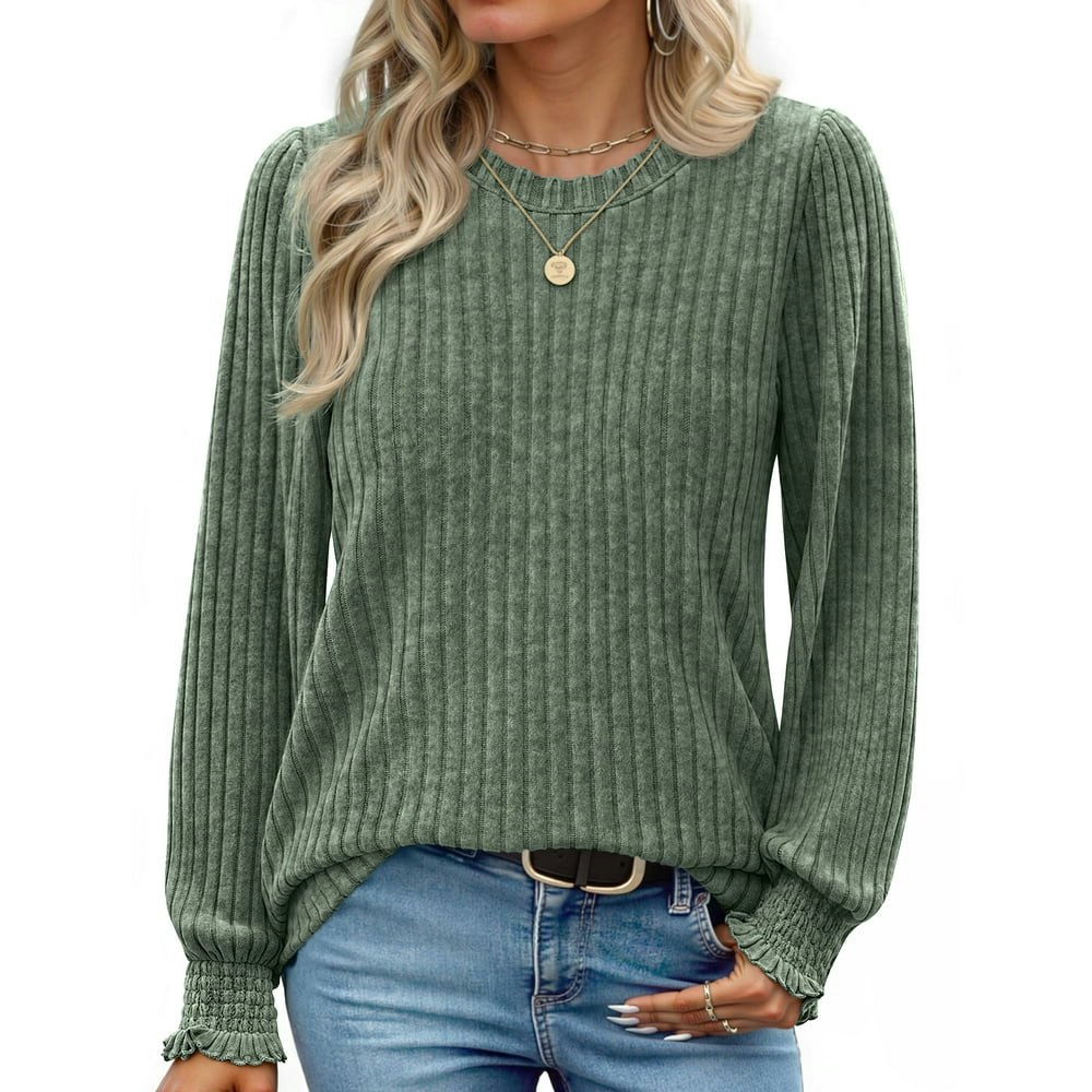 Fantaslook Women's Long Sleeve Dressy Casual Blouse Top: $11.99