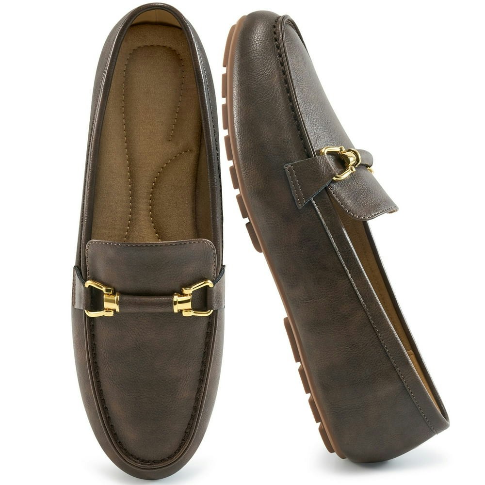 Ecetana Women's Penny Loafers Flats Shoes: $21.99 Ecetana Women's Penny Loafers Flats Shoes: $21.99