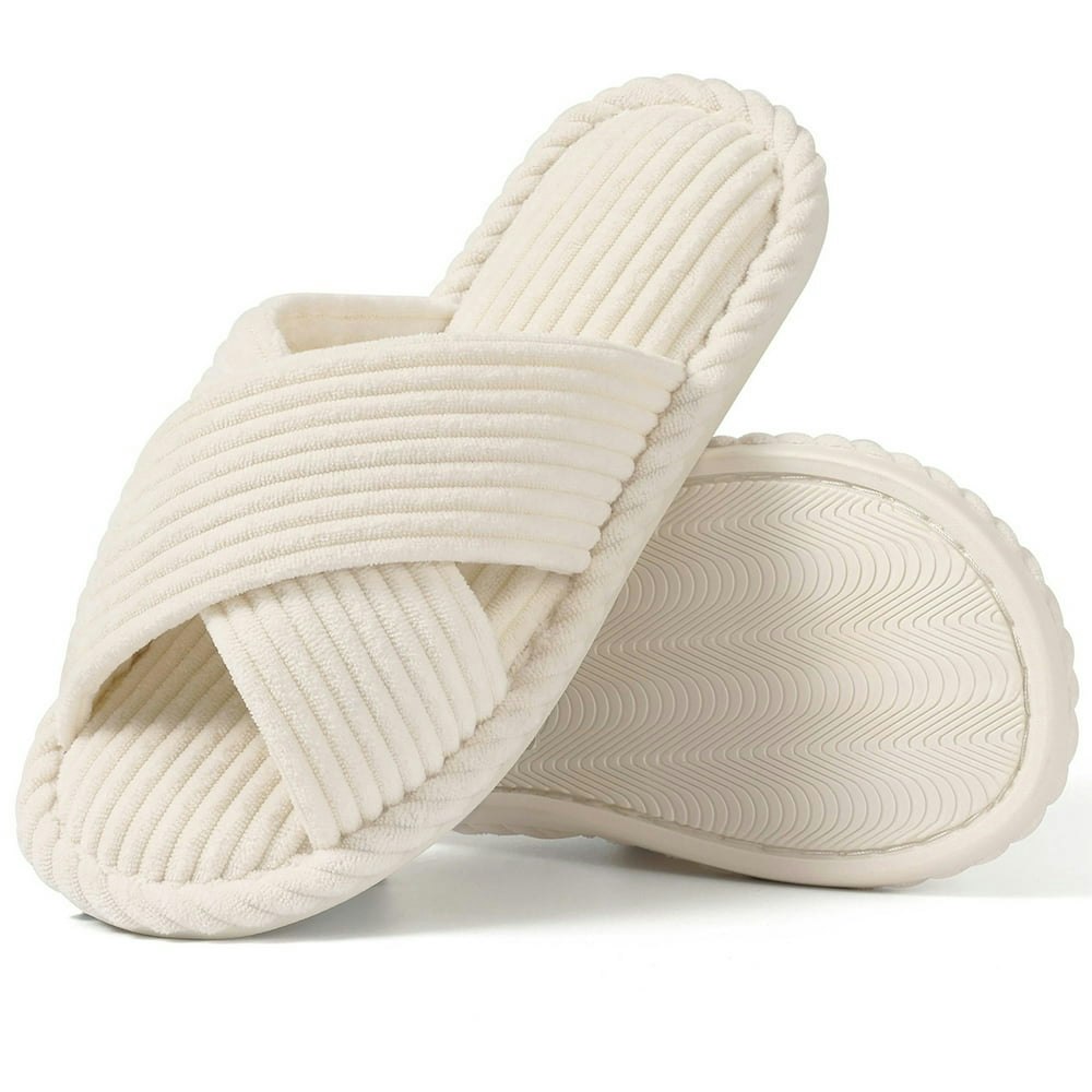Litfun Women's Memory Foam Open Toe House Slippers: $9.48 Litfun Women's Memory Foam Open Toe House Slippers: $9.48