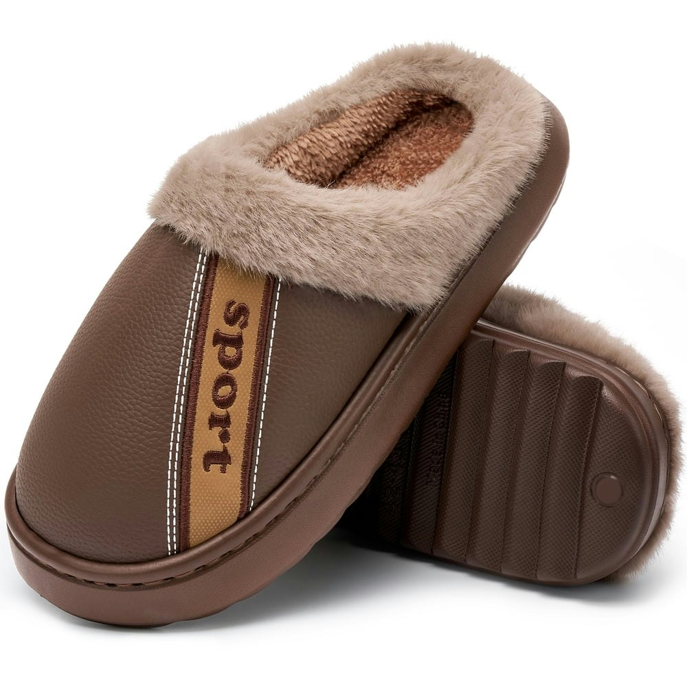 Ablanczoom Men's Memory Foam Winter Slippers: $10.91 Ablanczoom Men's Memory Foam Winter Slippers: $10.91