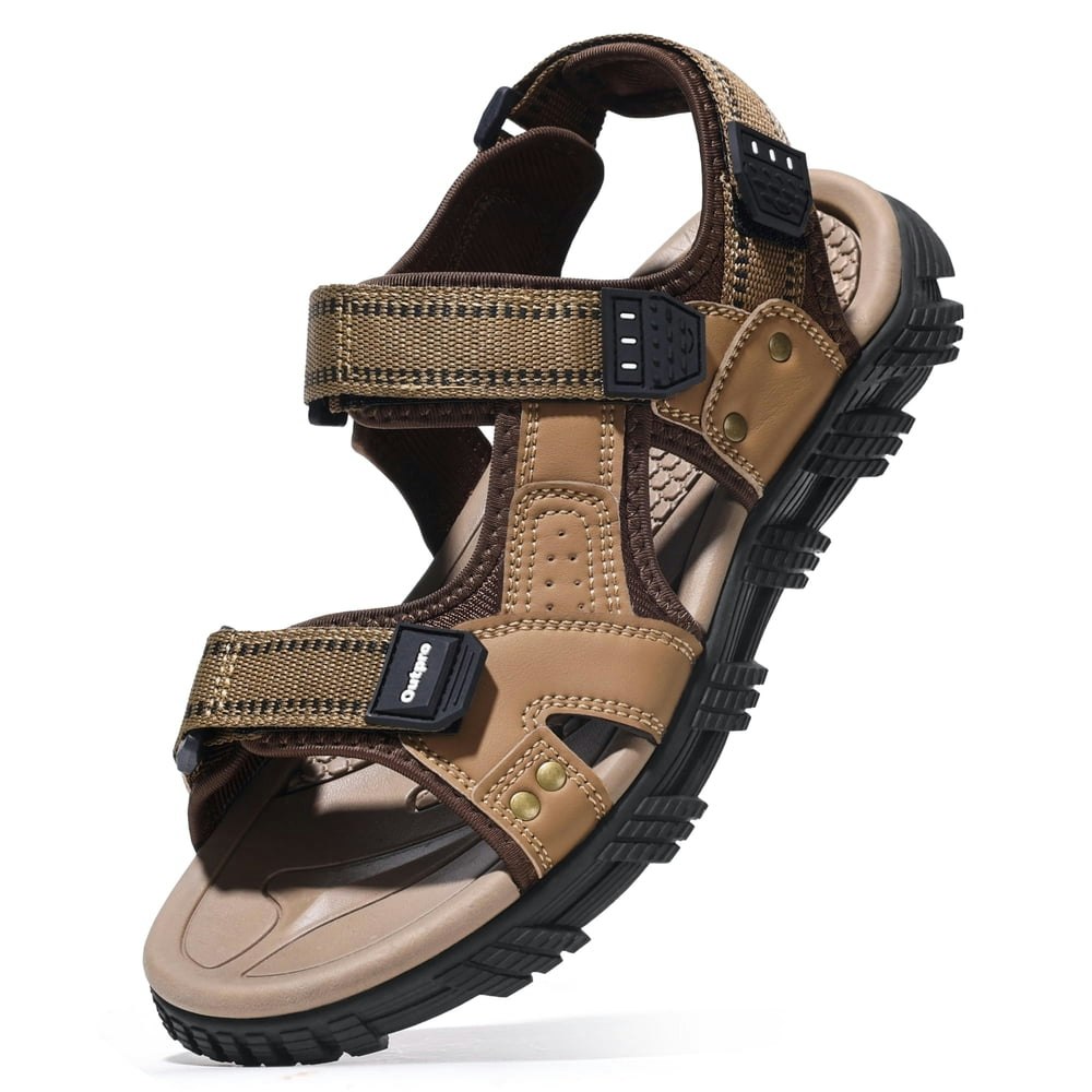 OutPro Men's Waterproof Leather Hiking Sandals: $30.77 OutPro Men's Waterproof Leather Hiking Sandals: $30.77