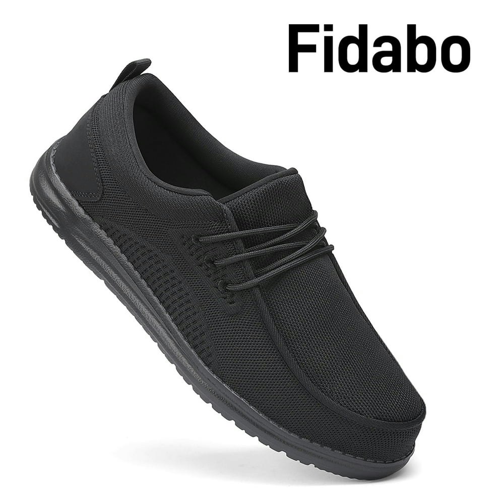 Fidabo Men's Slip-On Steel Toe Work Shoes: $32.19 Fidabo Men's Slip-On Steel Toe Work Shoes: $32.19