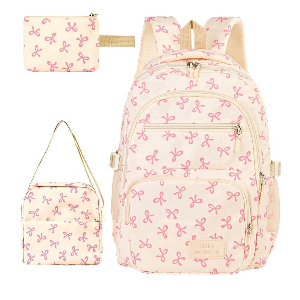 Dakimoe School Backpack Set with Bow: $23.39