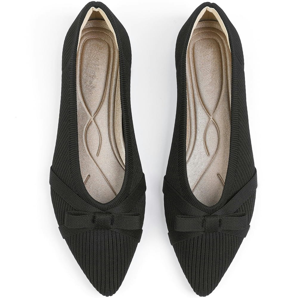 Northblanc Women's Pointed Toe Ballet Flats with Bow: $23.17 Northblanc Women's Pointed Toe Ballet Flats with Bow: $23.17