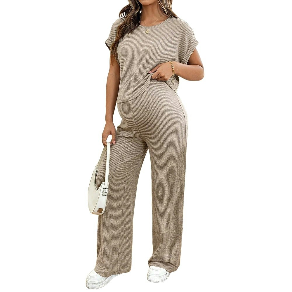 Dokotoo Women's Maternity Lounge Set 2-Piece: $26.99