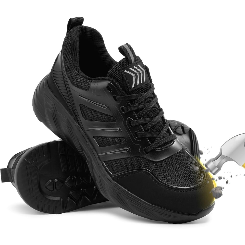 Memoride Men's Steel Toe Slip Resistant Safety Work Sneakers: $29.97 Memoride Men's Steel Toe Slip Resistant Safety Work Sneakers: $29.97