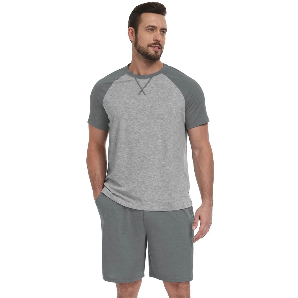 Iceglad Men's Pajama Set: $14.89