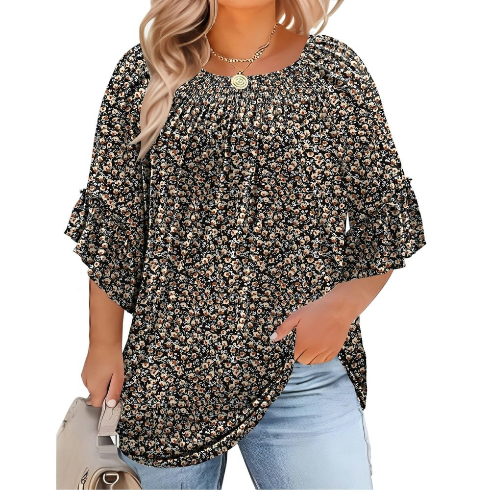 WQD Women's Plus Size Tunic Top 3-Pack: $13.69 WQD Women's Plus Size Tunic Top 3-Pack: $13.69