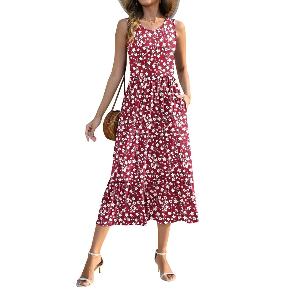 OutfitShow Summer Maxi Dress with Pockets: $22.79