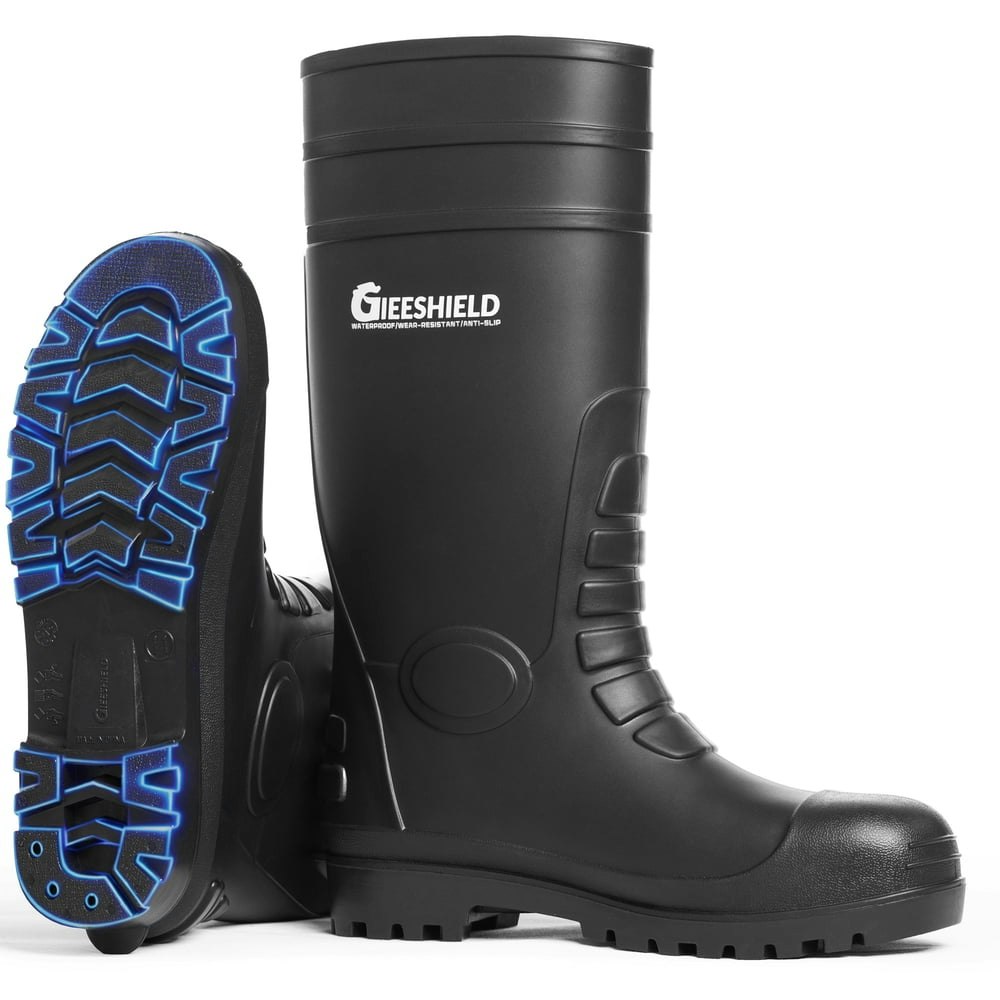 Gieeshield Waterproof Slip-Resistant PVC Rain Boots Size 11: $28.47 Gieeshield Waterproof Slip-Resistant PVC Rain Boots Size 11: $28.47