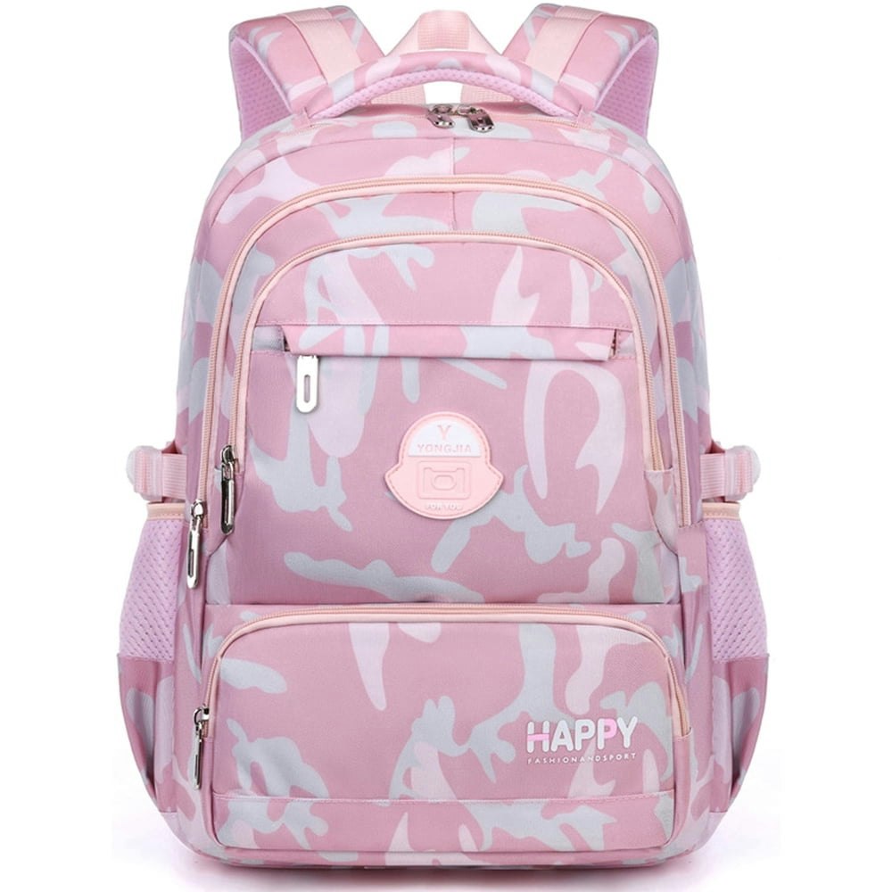 Ficcug Girls' 35L Waterproof School Backpack: $35.39