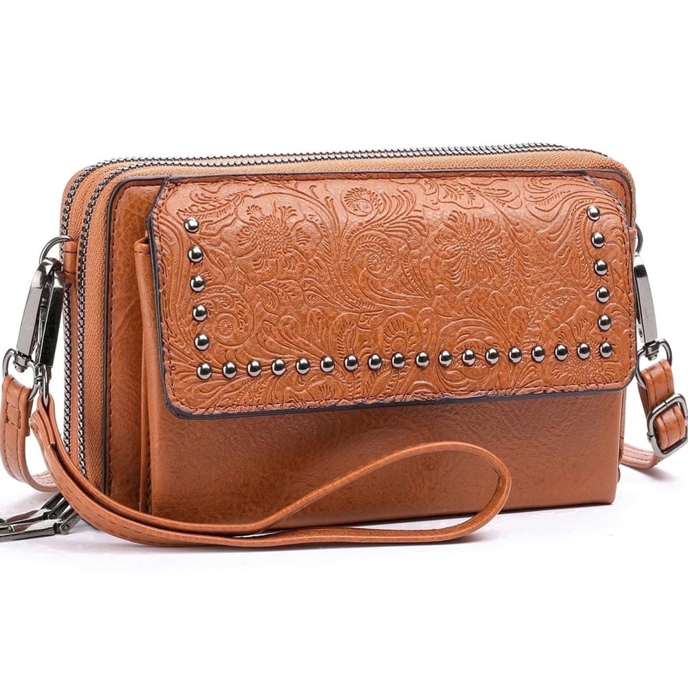 Gmdisc Small Leather Crossbody Bag for Women: $18.39