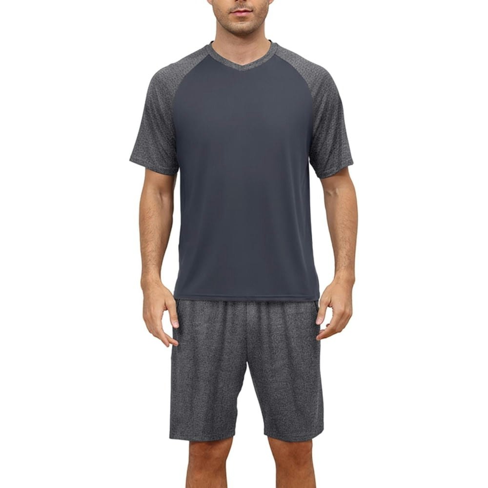 Pdbokew Men's Pajama Set Large: $18.98