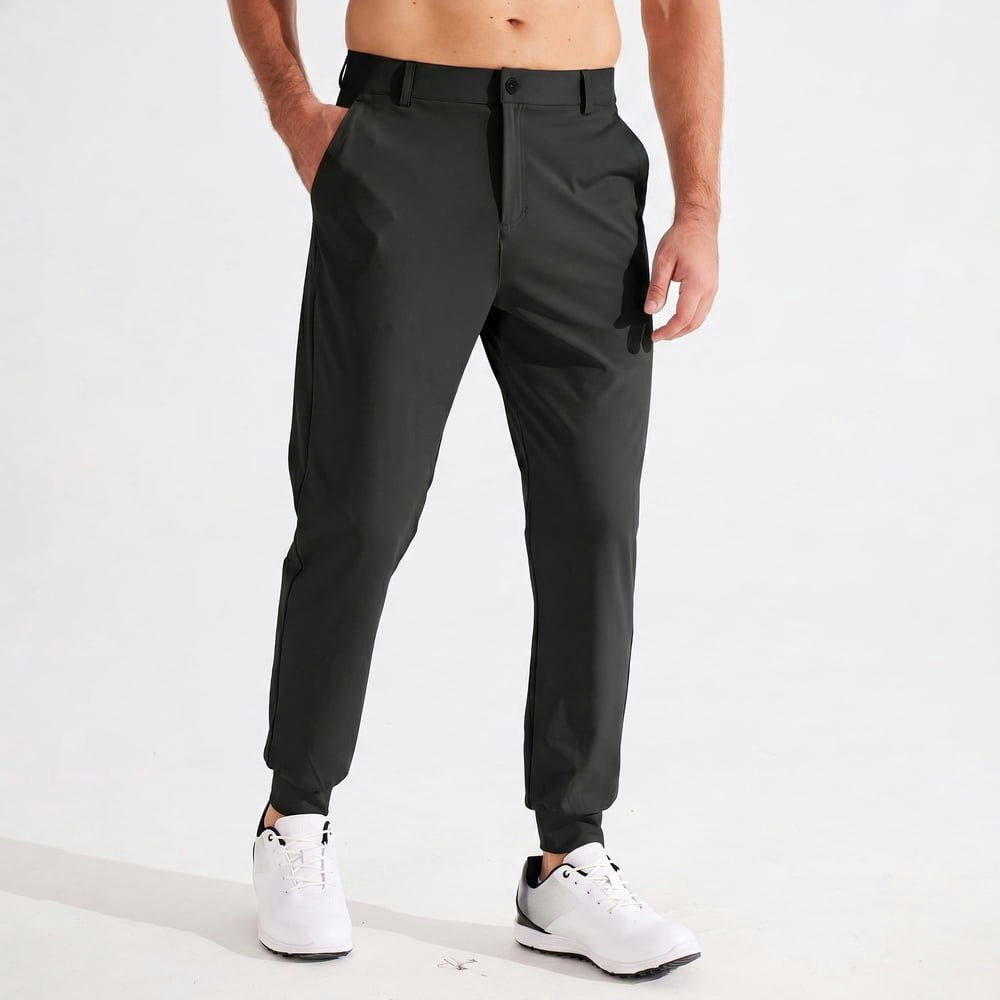 Maskert Men's Slim Fit Tapered Stretch Jogger Pants Khaki: $28.99 Maskert Men's Slim Fit Tapered Stretch Jogger Pants Khaki: $28.99