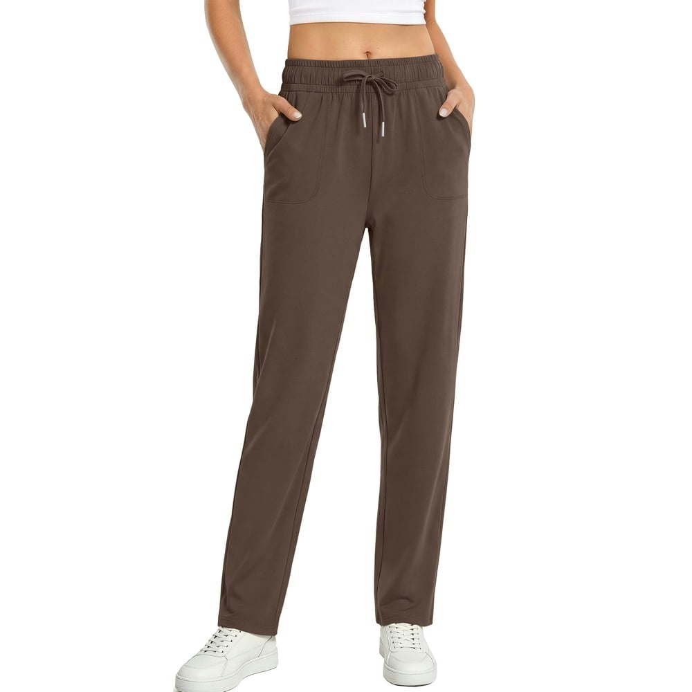Fantaslook Women's Stretch Knit Lounge Pants with Pockets: $14.29