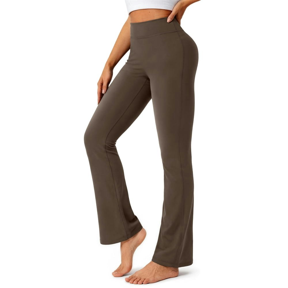 Rosvigor Women's High Waisted Micro Flare Yoga Pants: $10.99 Rosvigor Women's High Waisted Micro Flare Yoga Pants: $10.99