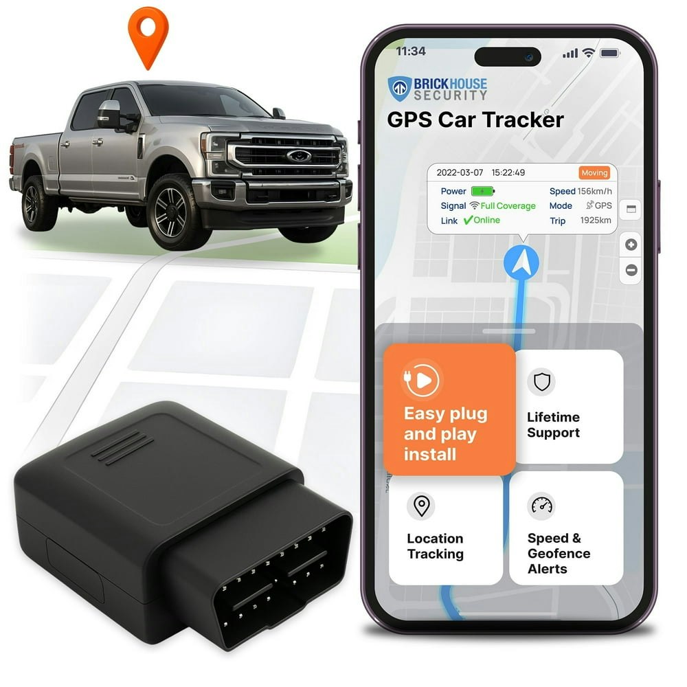 Brickhouse Security TrackPort OBD II GPS Vehicle Tracker Subscription Required: $12.99 Brickhouse Security TrackPort OBD II GPS Vehicle Tracker Subscription Required: $12.99