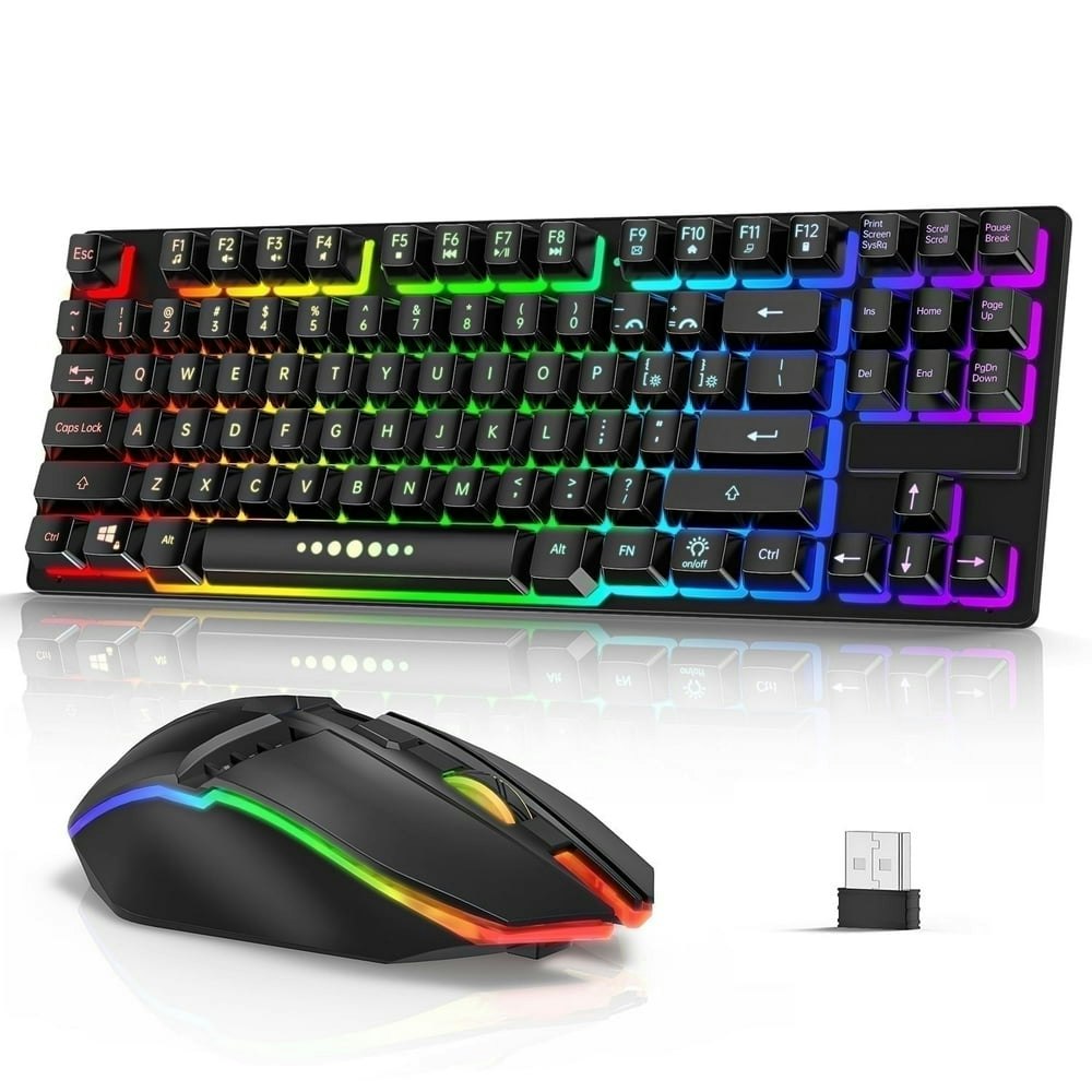 Wireless Gaming Keyboard and Mouse Combo: $29.99