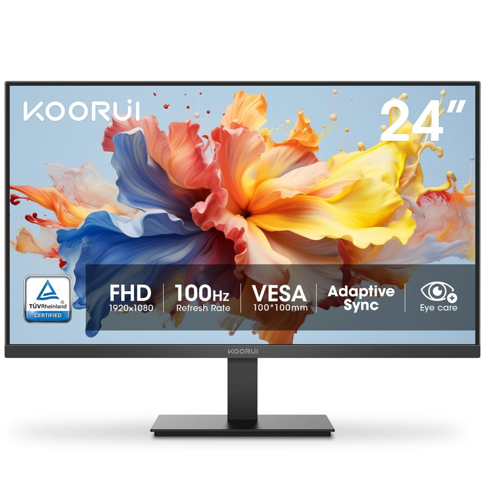 KOORUI E2412F 24" 1080p IPS 100Hz Monitor: $78.09 KOORUI E2412F 24" 1080p IPS 100Hz Monitor: $78.09