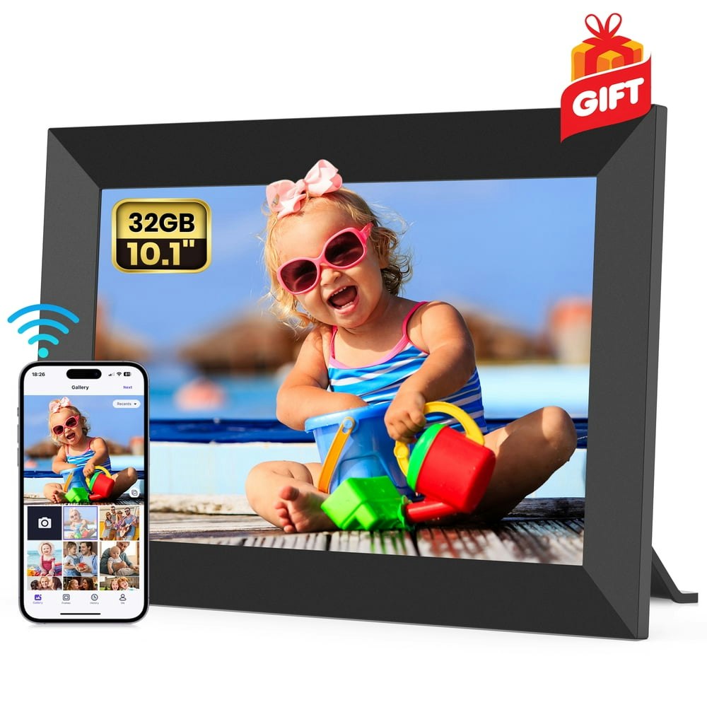 Temash 10.1" WiFi Digital Photo Frame 32GB IPS Touchscreen: $58.49 Temash 10.1" WiFi Digital Photo Frame 32GB IPS Touchscreen: $58.49