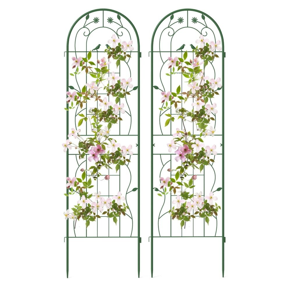 Costway Rustproof Metal Garden Trellis 2-Pack: $39.99 Costway Rustproof Metal Garden Trellis 2-Pack: $39.99