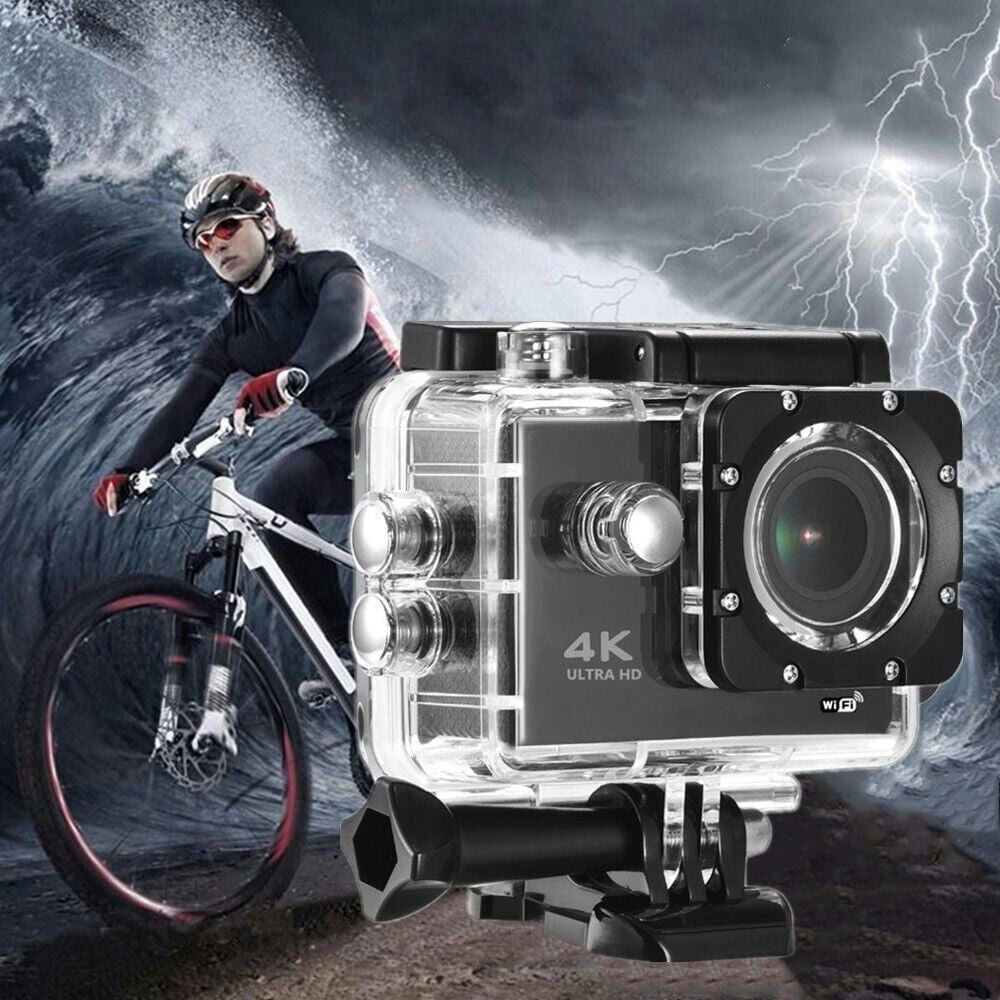 Paddsun Waterproof 4K Action Camera Bundle: $21.59