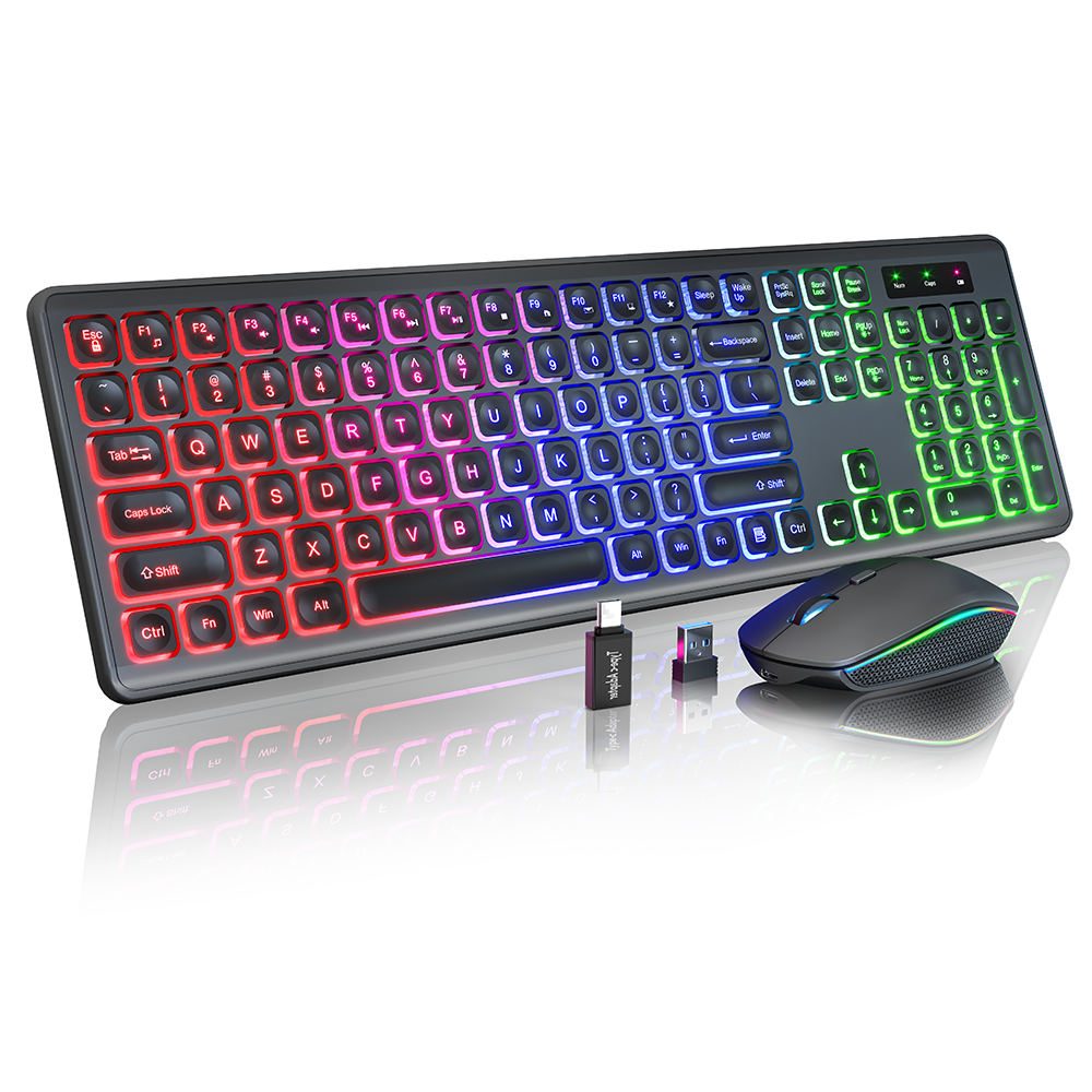 Wagpak Wireless RGB Keyboard and Mouse Combo: $33.79 Wagpak Wireless RGB Keyboard and Mouse Combo: $33.79