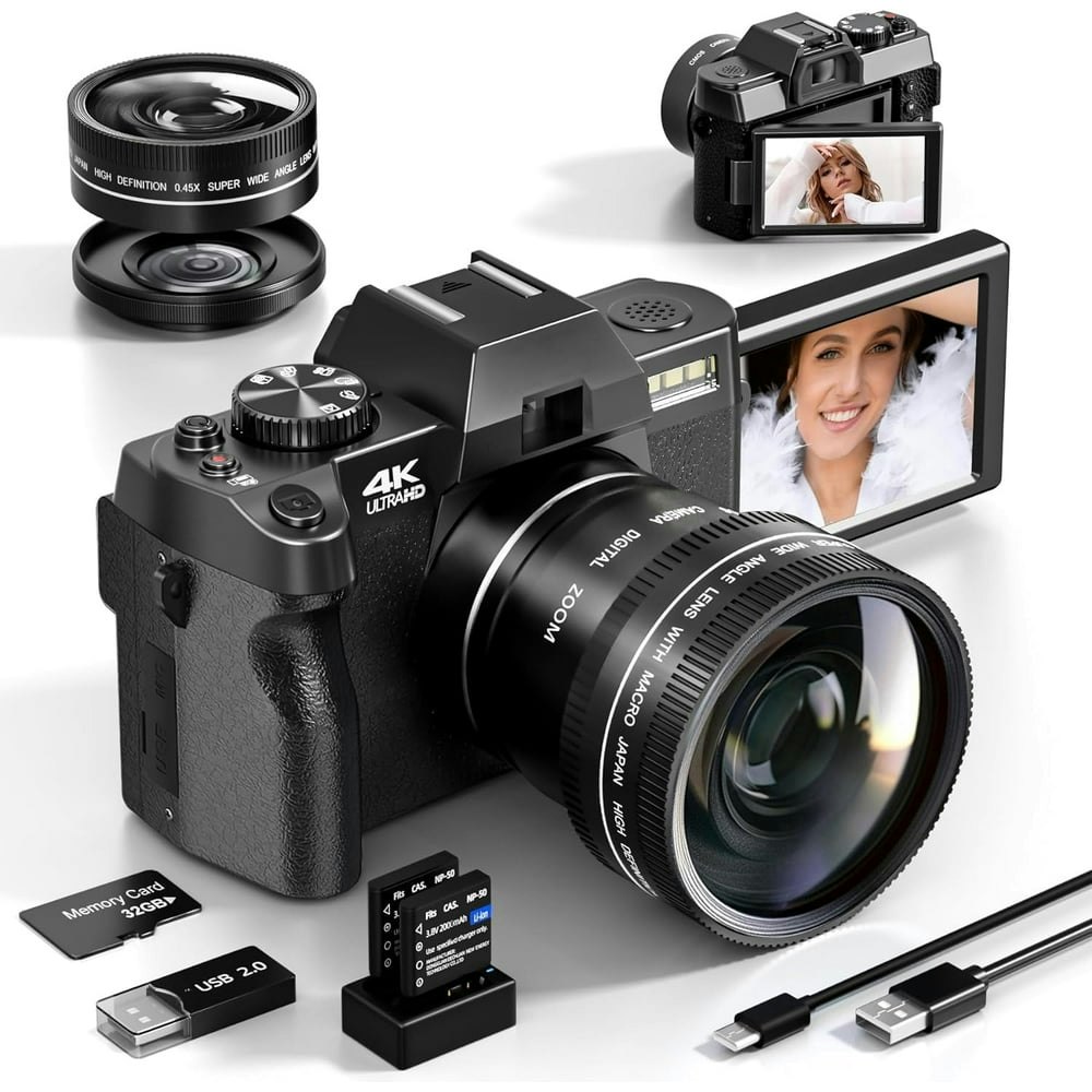 NBD 4K Digital Camera 32GB TF Card: $134.76 NBD 4K Digital Camera 32GB TF Card: $134.76