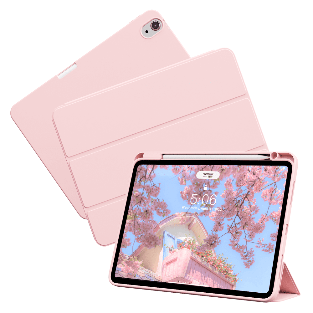 DWPSG iPad Air 11" Case with Pencil Holder Pink: $10.79 DWPSG iPad Air 11" Case with Pencil Holder Pink: $10.79
