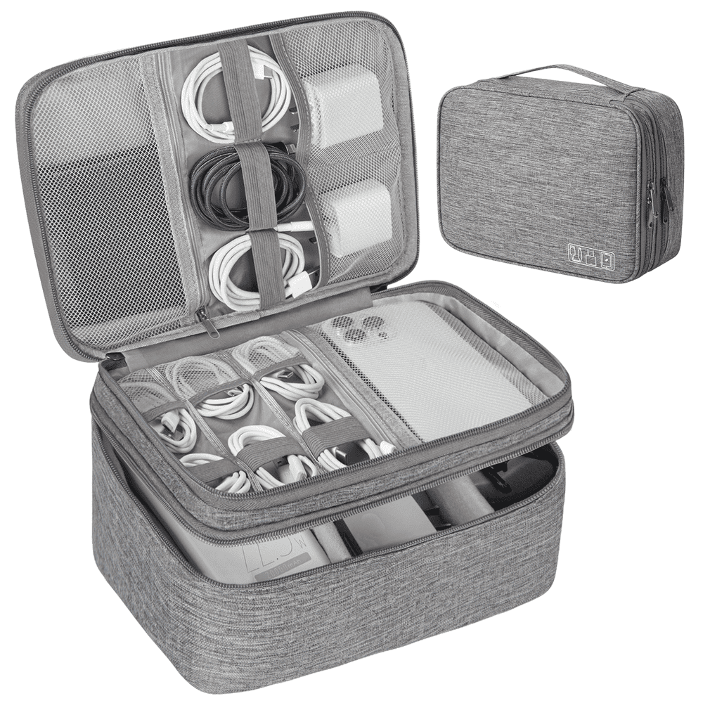 Electronics Organizer Travel Case: $11.01 Electronics Organizer Travel Case: $11.01
