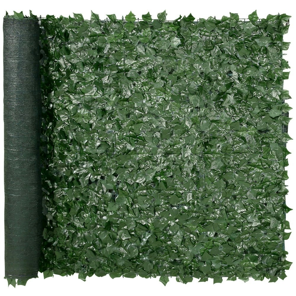 KFFKFF 59"x98" Artificial Ivy Leaf Fence Screen: $50.98 KFFKFF 59"x98" Artificial Ivy Leaf Fence Screen: $50.98
