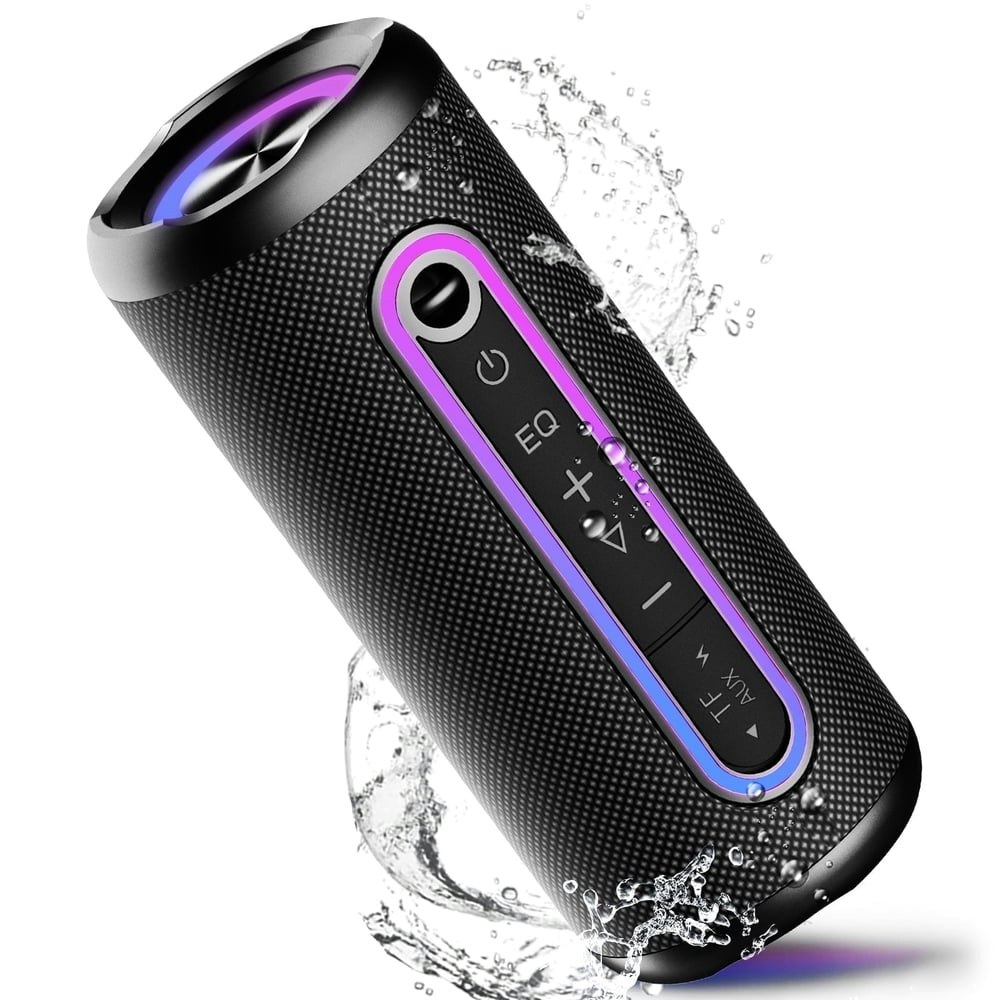 Portable 30W IPX7 Bluetooth Speaker: $19.79
