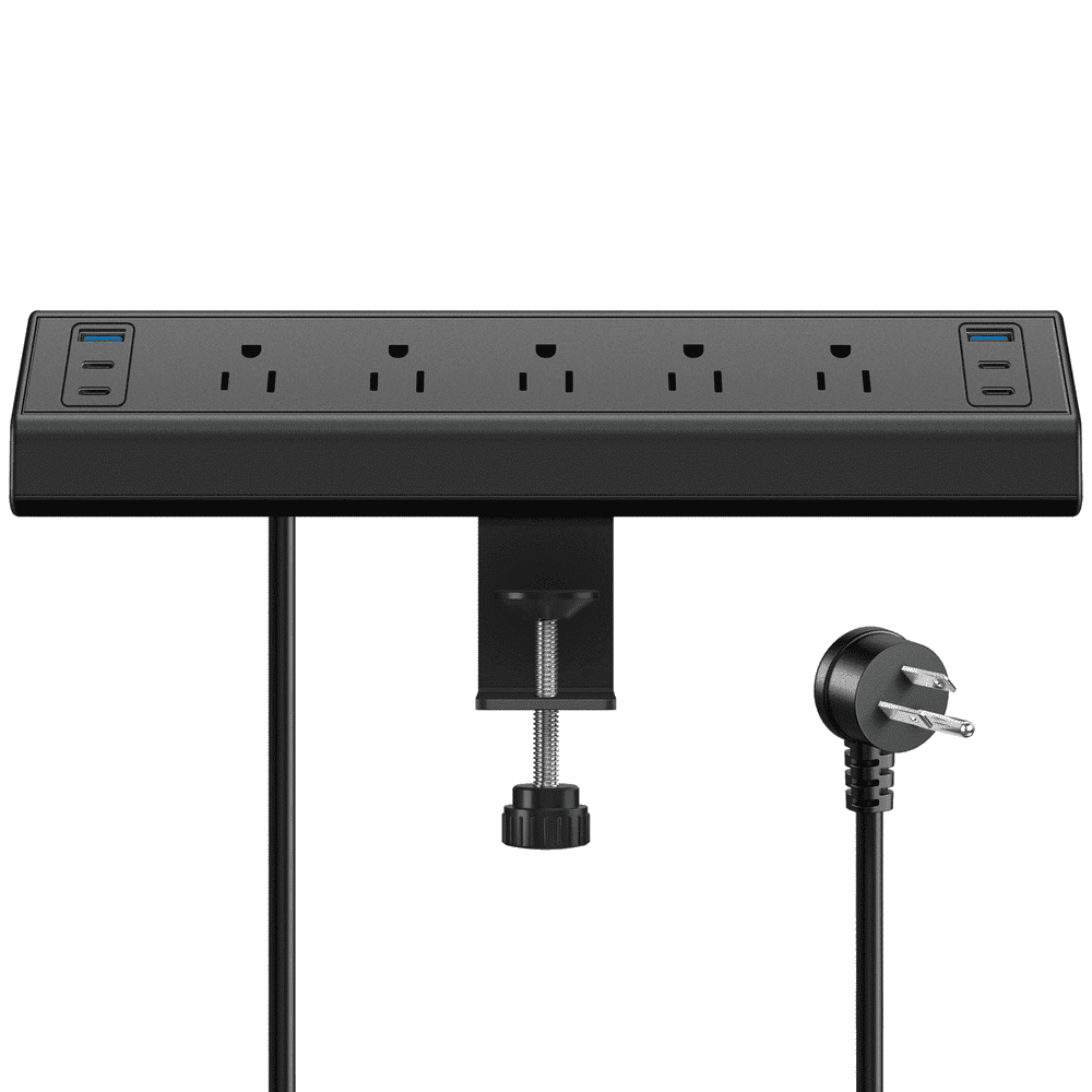 Vilong Desk Clamp Power Strip 5-Outlet 6-USB Surge Protector: $32.98 Vilong Desk Clamp Power Strip 5-Outlet 6-USB Surge Protector: $32.98