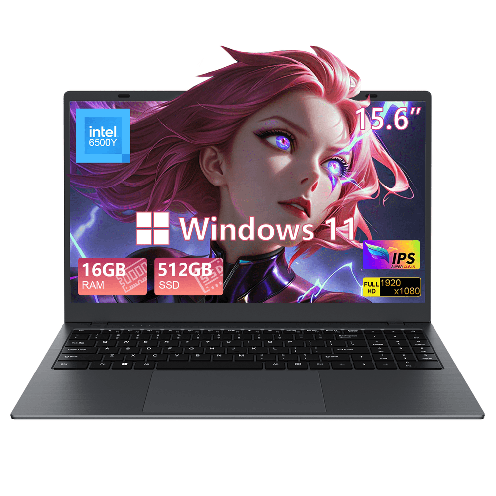 RNRUO 15.6" Laptop 16GB 512GB SSD Windows 11: $299.39