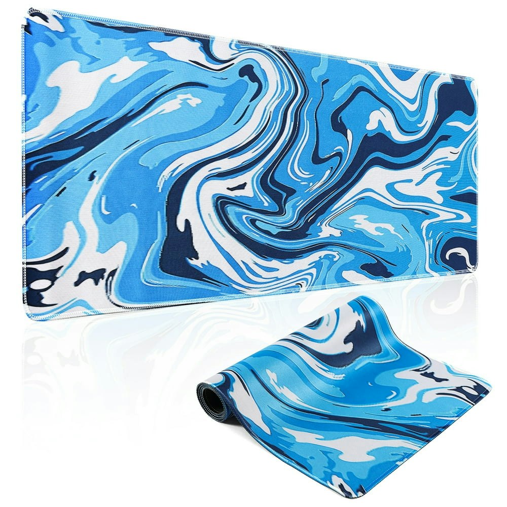 Fluid Pattern Gaming Mouse Pad 31.5x11.8in: $9.99
