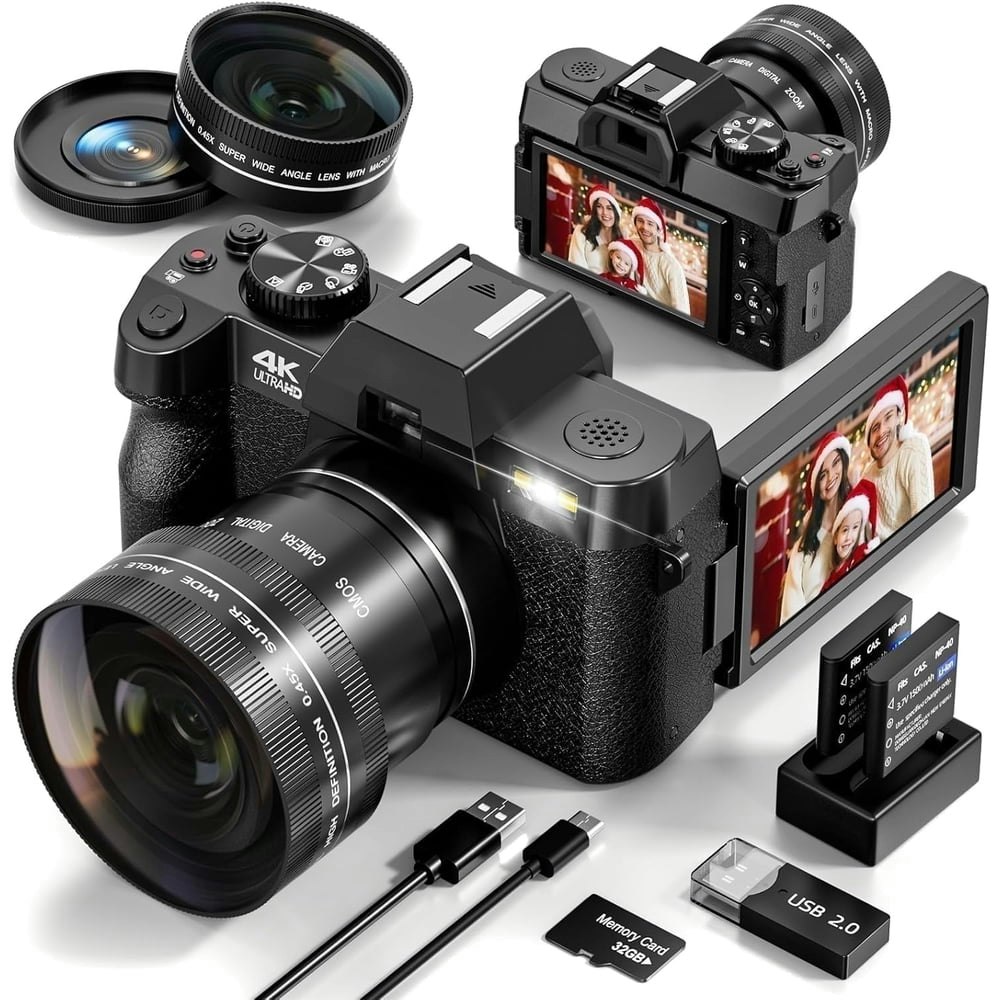 NBD 48MP Autofocus Vlogging Camera with Wide Angle & Macro Lens: $134.76 NBD 48MP Autofocus Vlogging Camera with Wide Angle & Macro Lens: $134.76