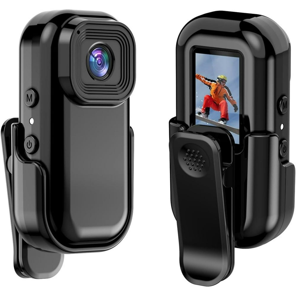 Mini WiFi Action Camera with LCD Screen Magnetic Mount Back Clip Protective Cover: $26.99 Mini WiFi Action Camera with LCD Screen Magnetic Mount Back Clip Protective Cover: $26.99