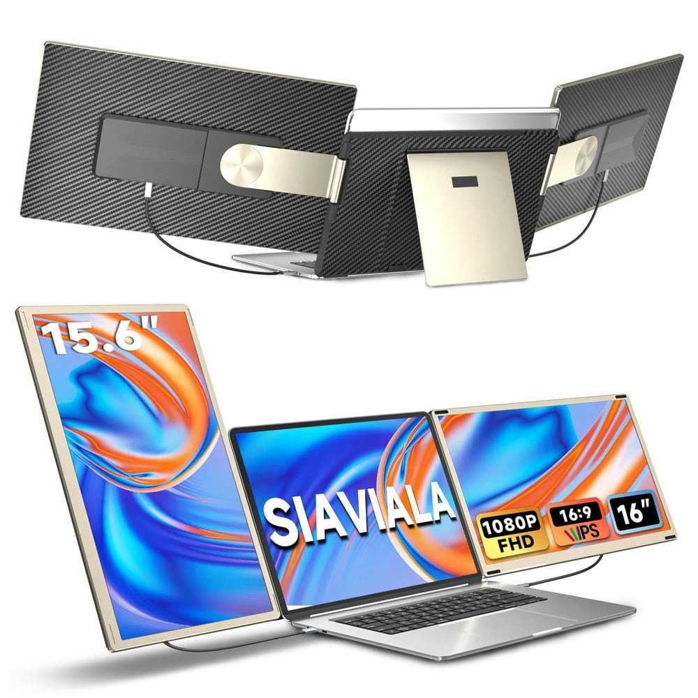 15.6" Laptop Screen Extender 1080p IPS Portable Monitor: $258.79