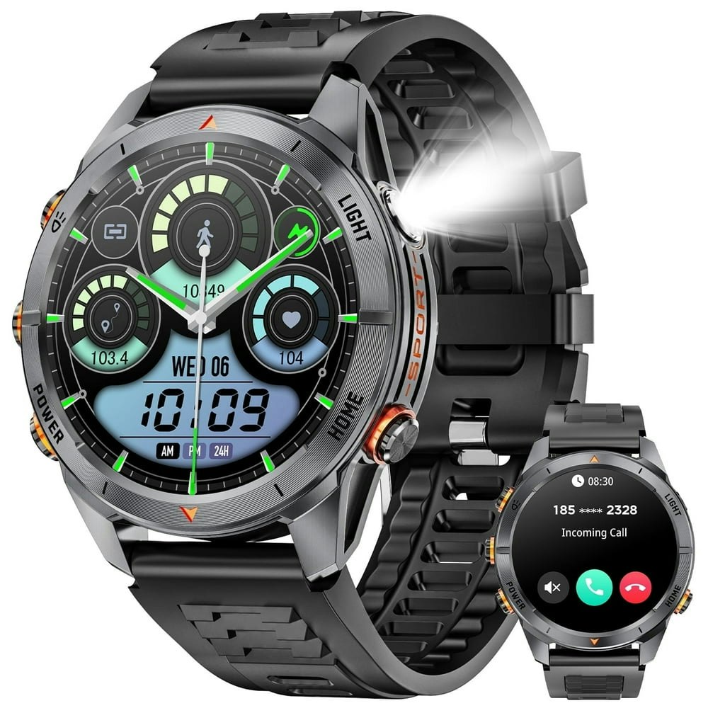 Haulvean 1.46" Men's Military Smart Watch: $34.79 Haulvean 1.46" Men's Military Smart Watch: $34.79