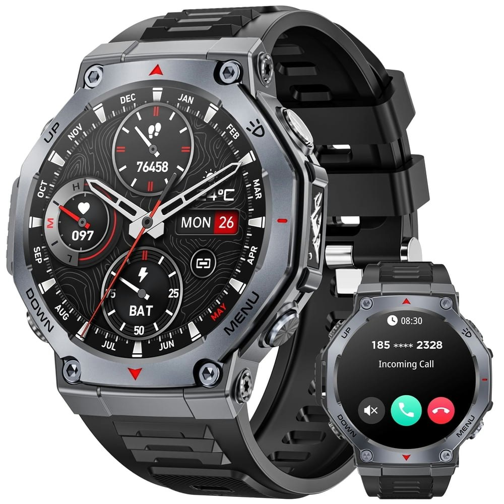 Haulvean 1.43" AMOLED Smart Watch for Men: $30.79 Haulvean 1.43" AMOLED Smart Watch for Men: $30.79