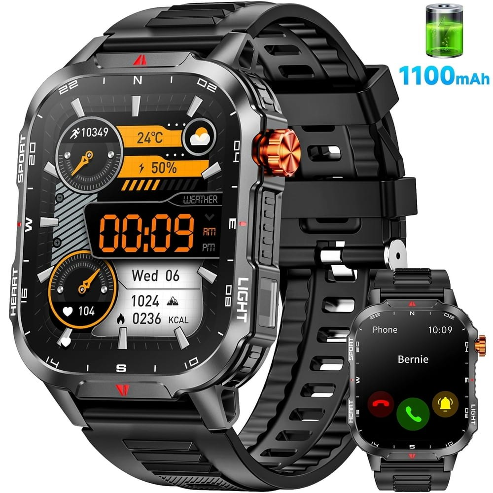Haulvean Smart Watch for Men 2.01" Fitness Tracker Smartwatch IP68 Black: $29.79 Haulvean Smart Watch for Men 2.01" Fitness Tracker Smartwatch IP68 Black: $29.79