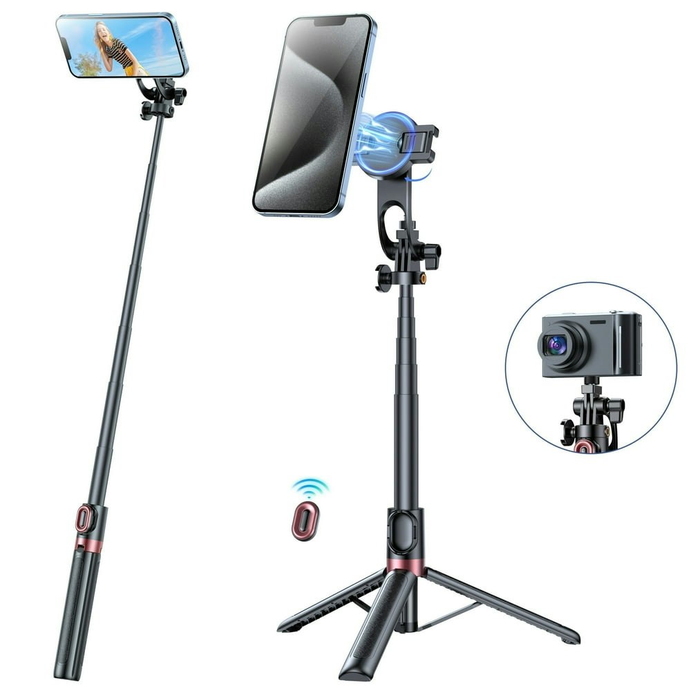 Delpattern 57-Inch Magnetic Selfie Stick Tripod: $17.99 Delpattern 57-Inch Magnetic Selfie Stick Tripod: $17.99