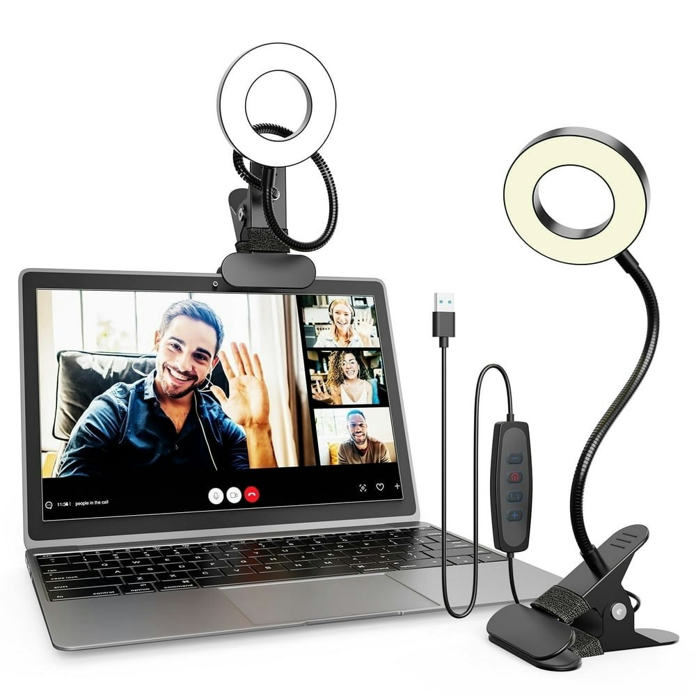 Raoyi Clip-On Ring Light with Adjustable Phone Mount: $13.78 Raoyi Clip-On Ring Light with Adjustable Phone Mount: $13.78