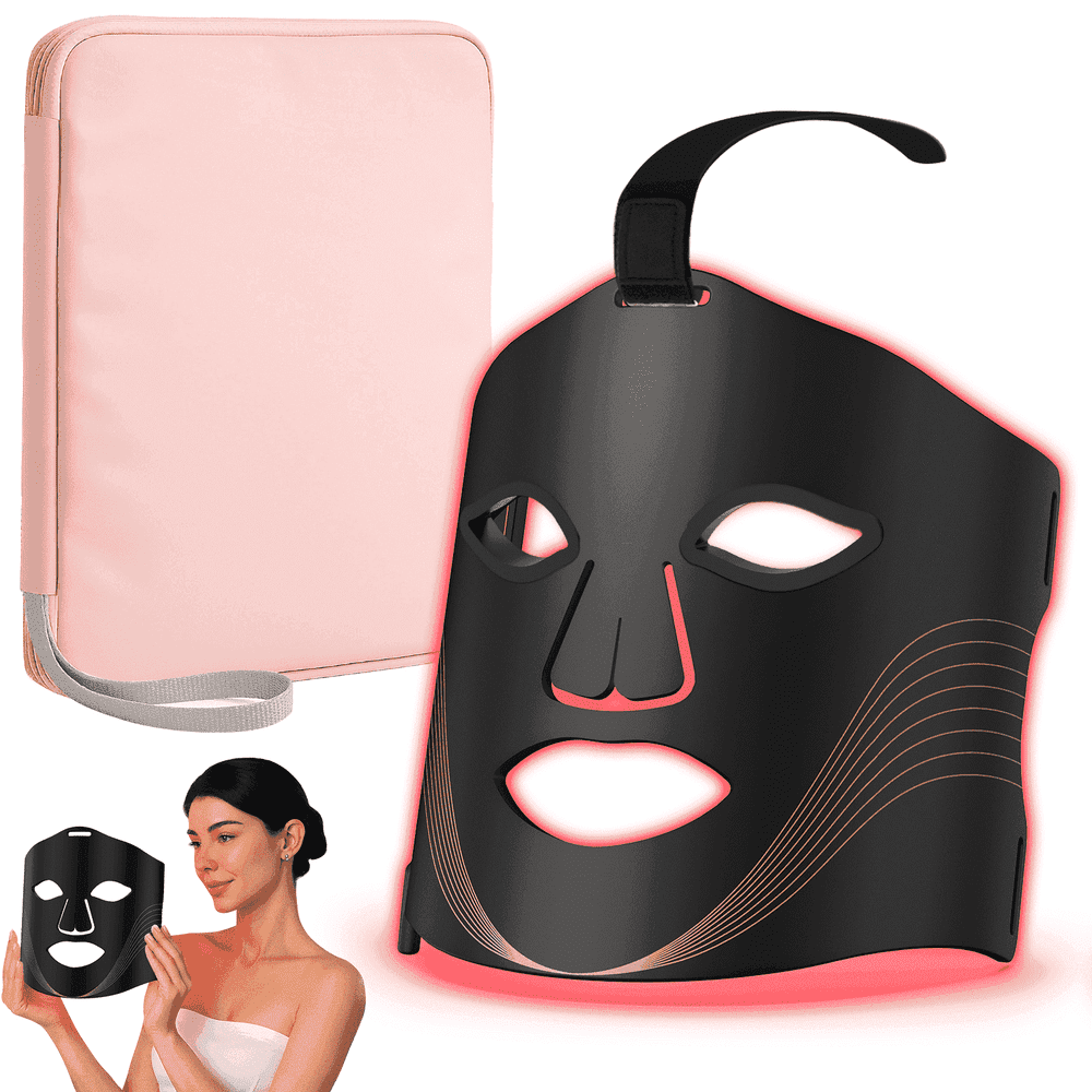 Raccomb Red Light Therapy LED Face Mask: $85.99