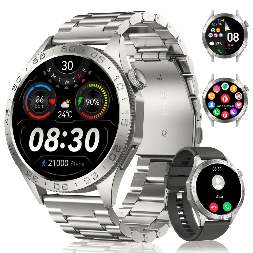 Smart Watch for Men 1.43" AMOLED Fitness Smartwatch: $39.69 Smart Watch for Men 1.43" AMOLED Fitness Smartwatch: $39.69